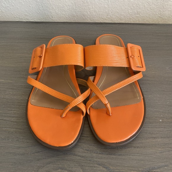 Vionic Julep Women's‎ Dressy Supportive Sandals Orange Size 7.5 - Picture 1 of 7